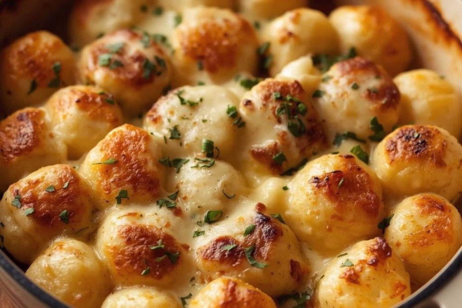 Creamy Baked Gnocchi Recipe