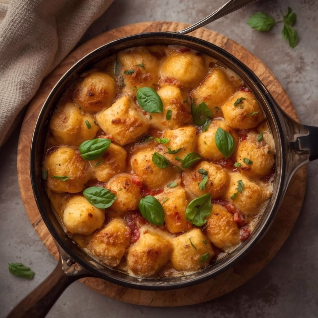Creamy Baked Gnocchi Recipe