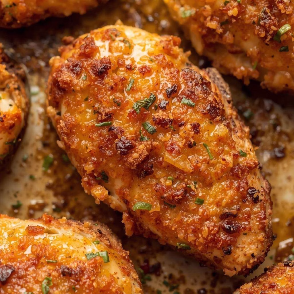 Baked Crunchy Maple Dijon Chicken Recipe