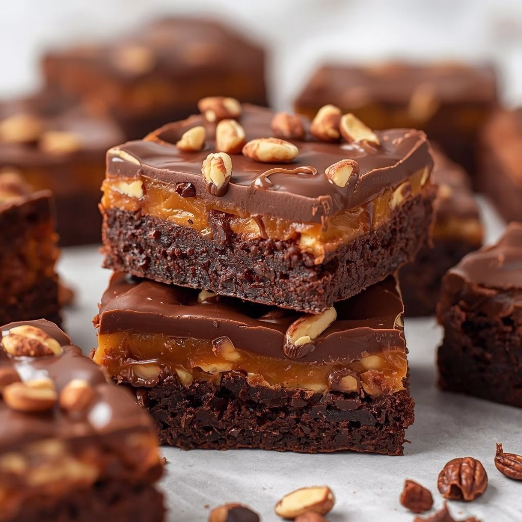 Millionaire Brownies Recipe