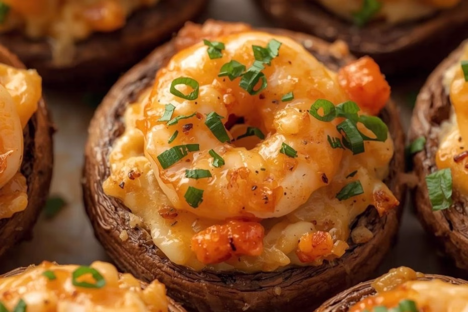 Shrimp Stuffed Mushrooms Recipe