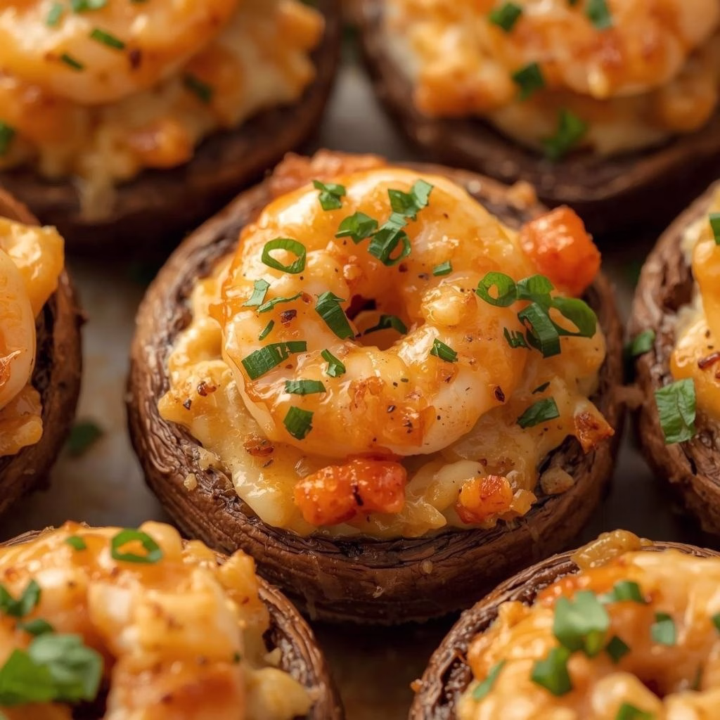 Shrimp Stuffed Mushrooms Recipe