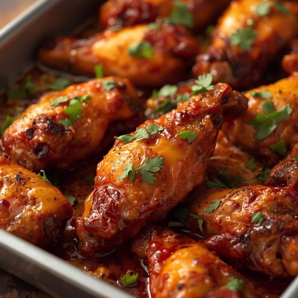 Caribbean Baked Chicken Wings Recipe