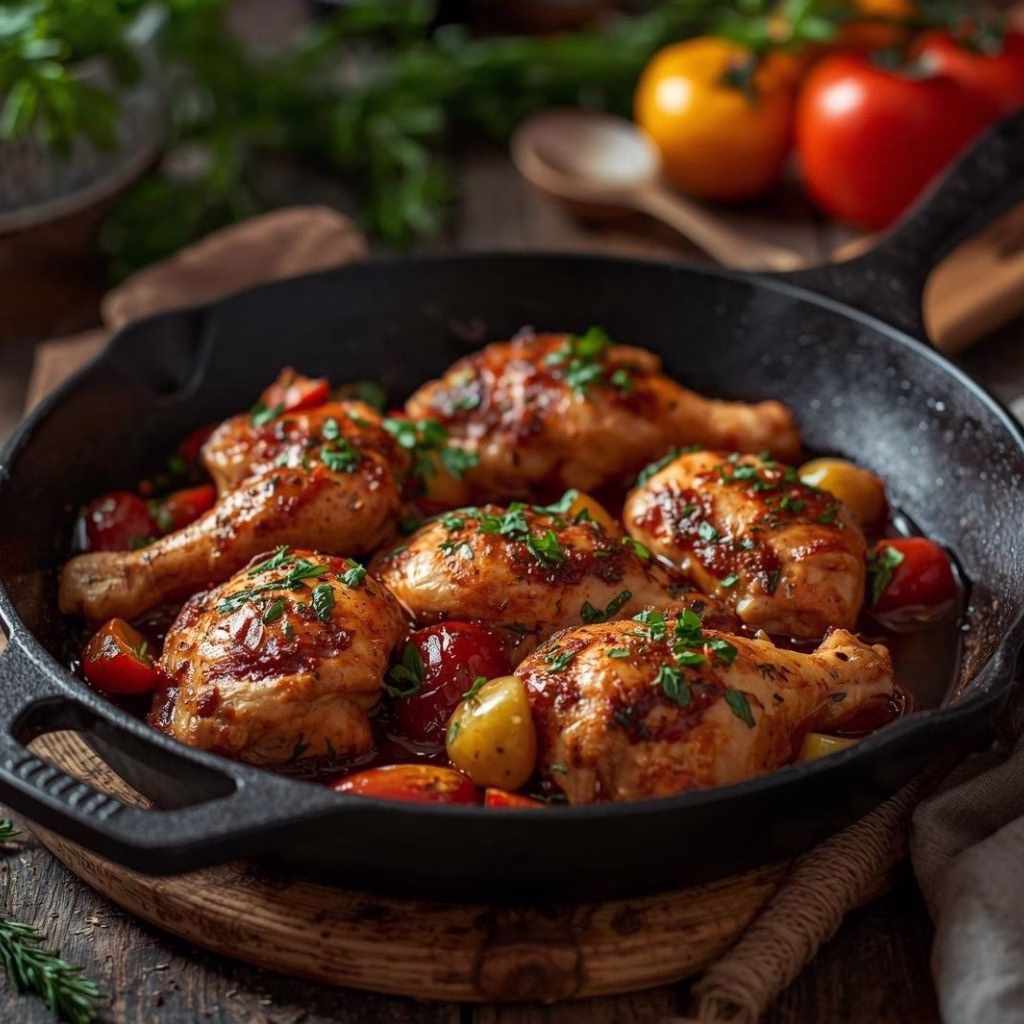 Giardiniera Chicken Skillet Recipe