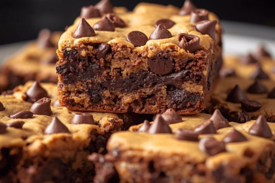 Chocolate Chip Cookie Brownies Recipe