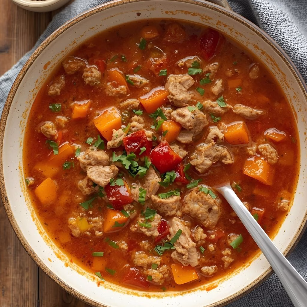 Italian Ground Turkey Soup Recipe