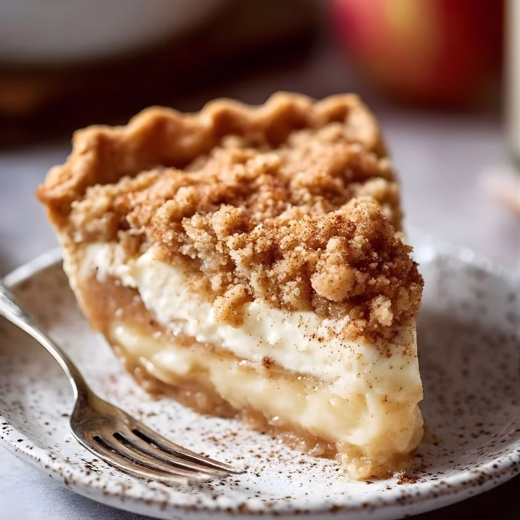 Snickerdoodle Cream Cheese Apple Pie Recipe