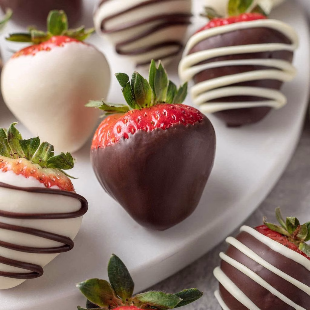 Chocolate Covered Cheesecake Strawberries Recipe
