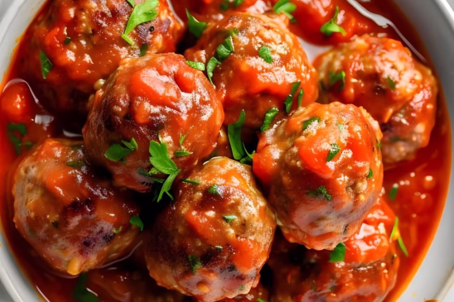 Homemade Italian Meatballs Recipe