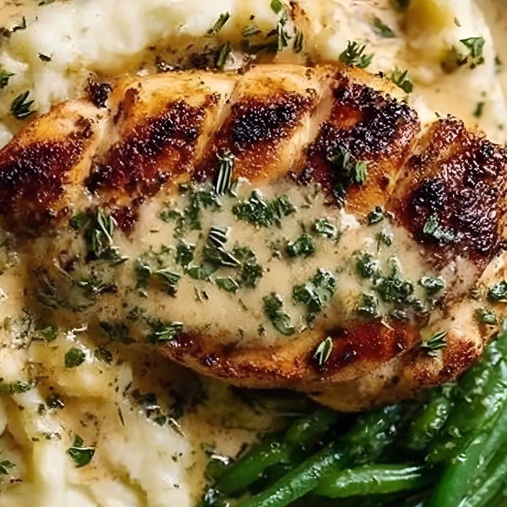 Creamy Parmesan Basil Chicken Recipe