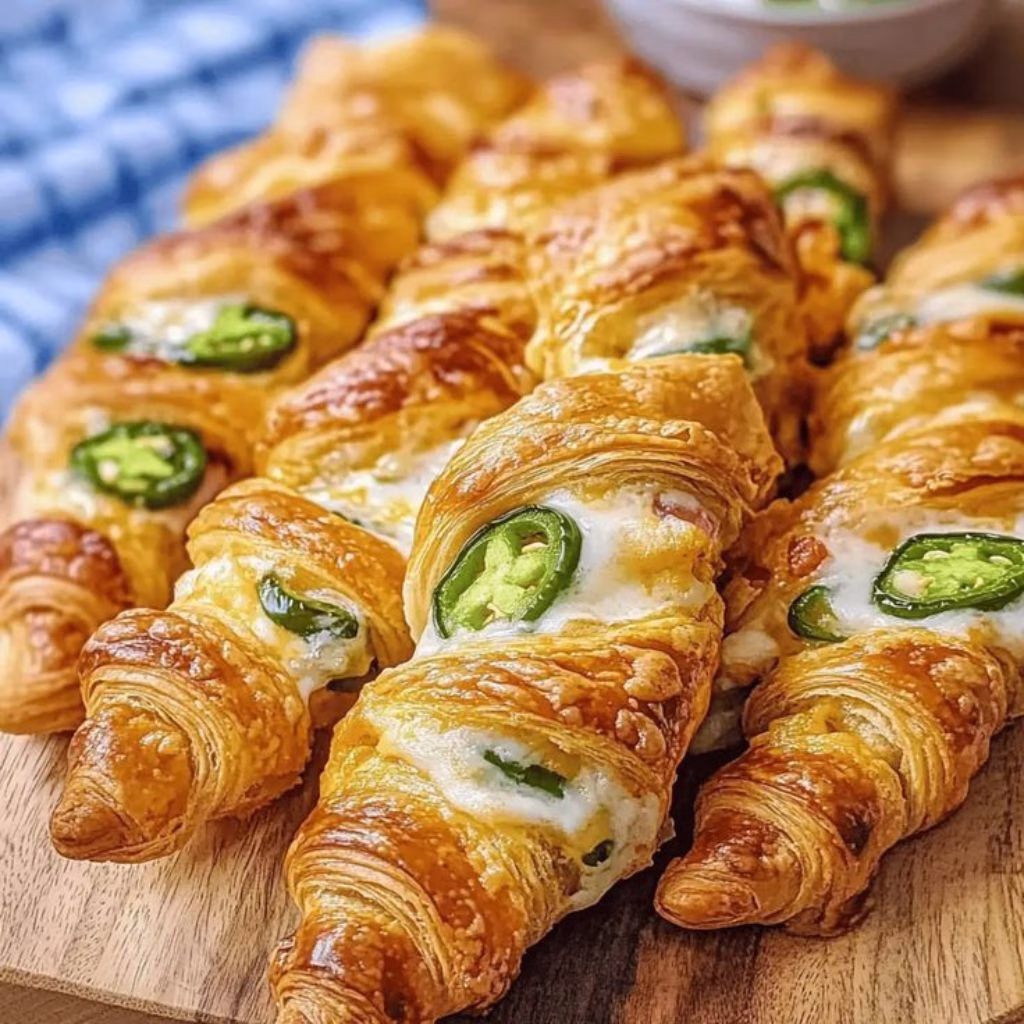 Jalapeno Popper Stuffed Rolls Recipe