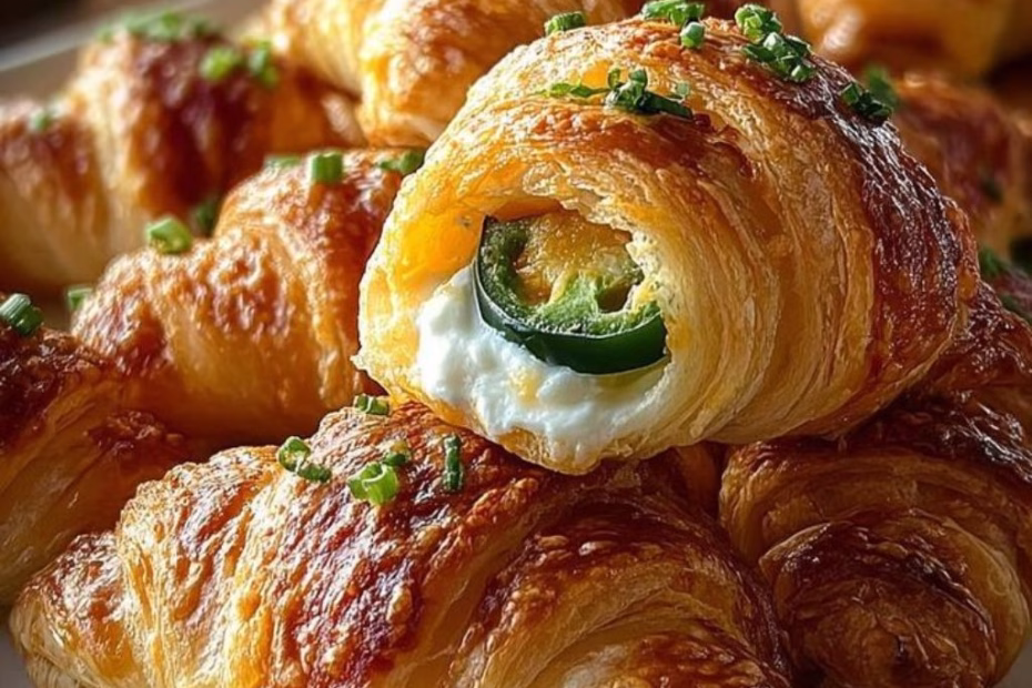 Jalapeno Popper Stuffed Rolls Recipe