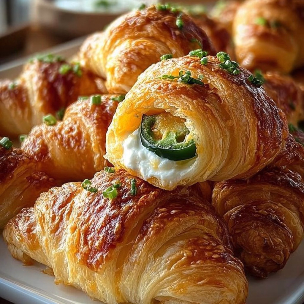 Jalapeno Popper Stuffed Rolls Recipe