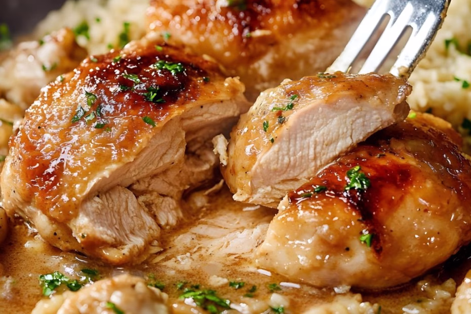 Smothered Chicken Recipe