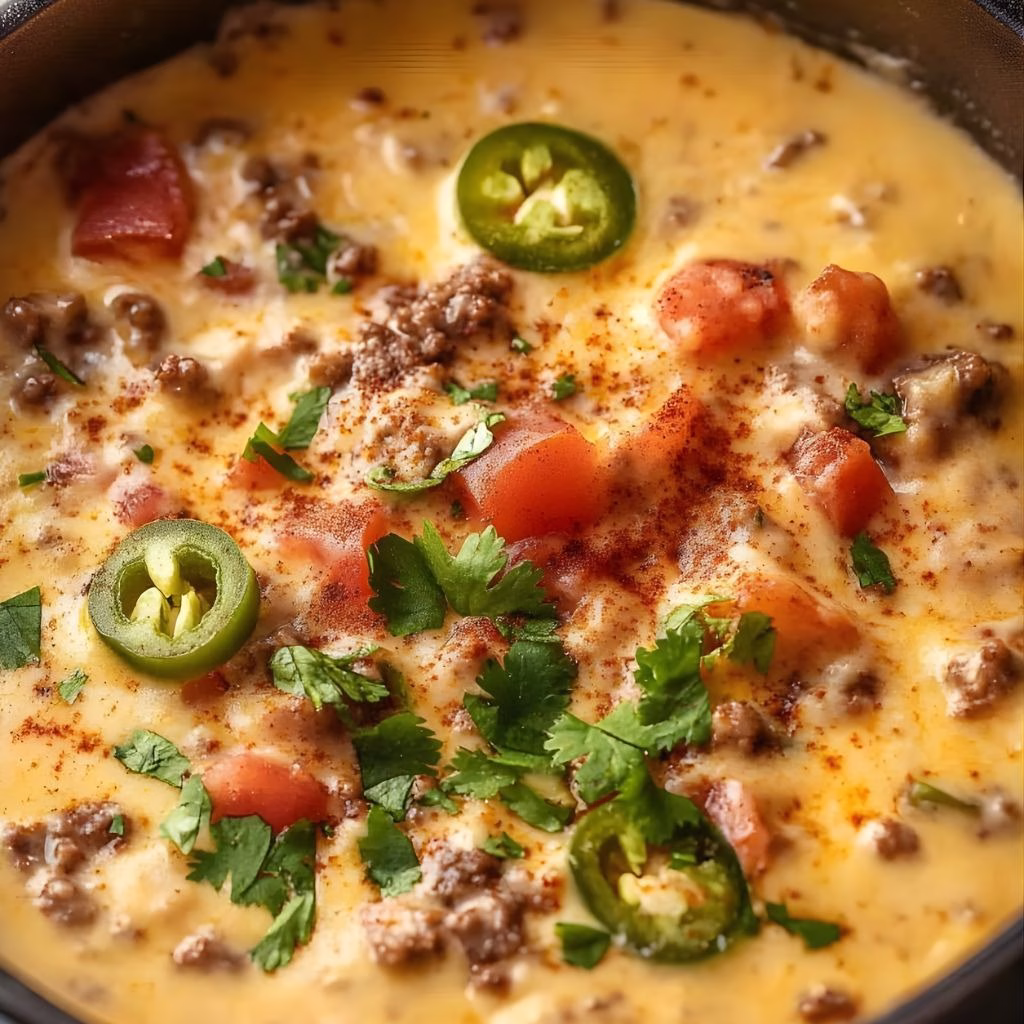 Cowboy Queso Crock Pot Recipe