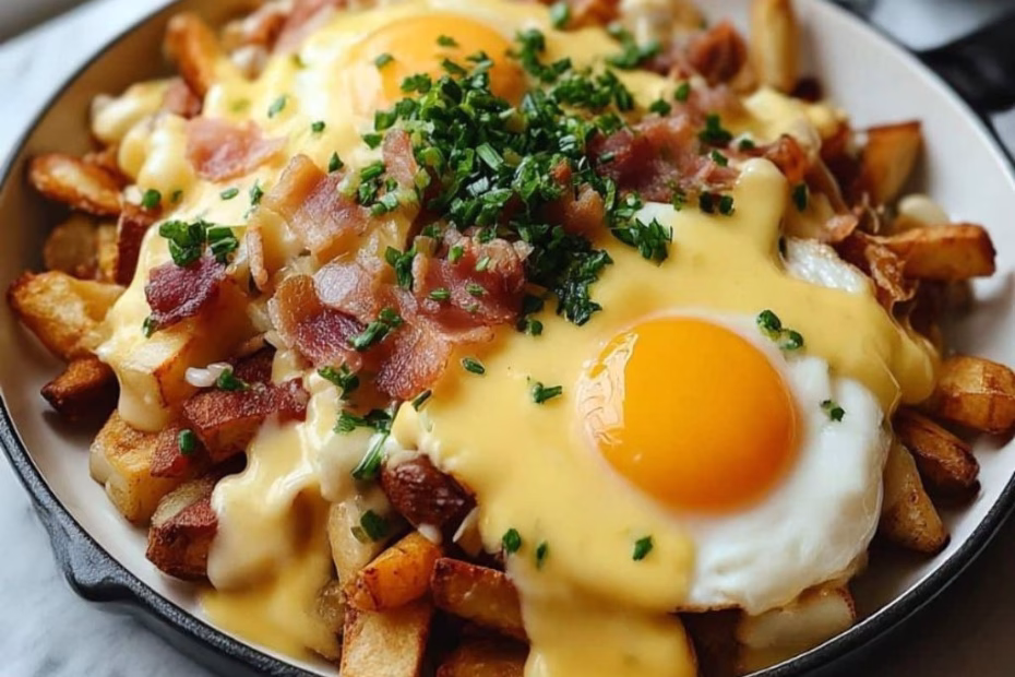 Sausage and Gravy Breakfast Poutine Recipe