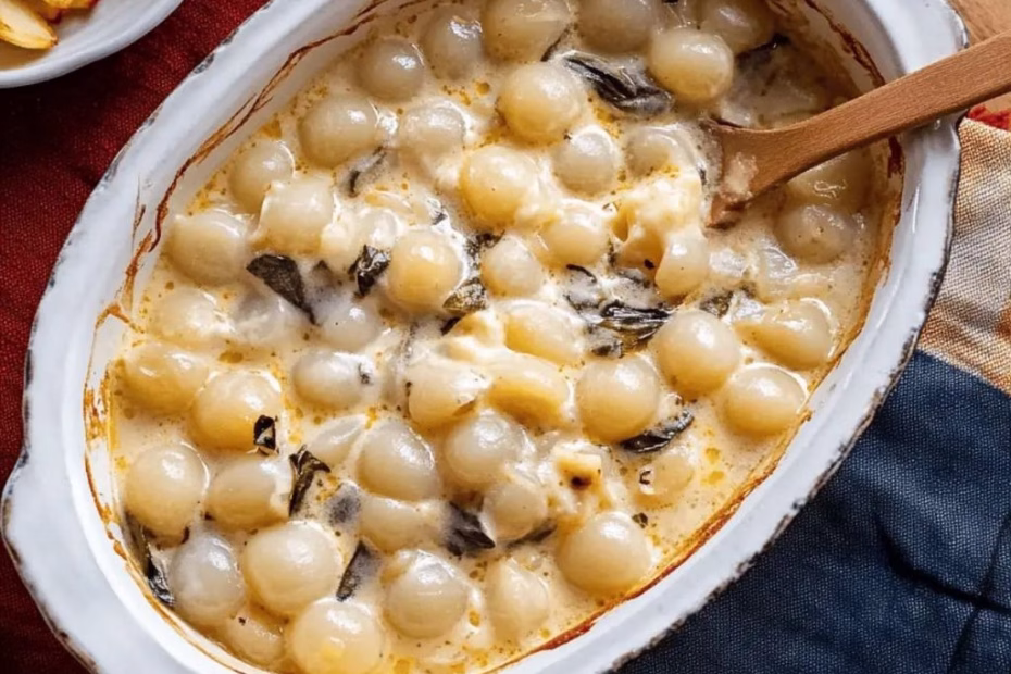 Creamed Pearl Onions Recipe