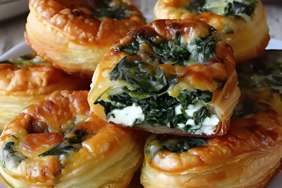 Cream Cheese Spinach Puffs Recipe