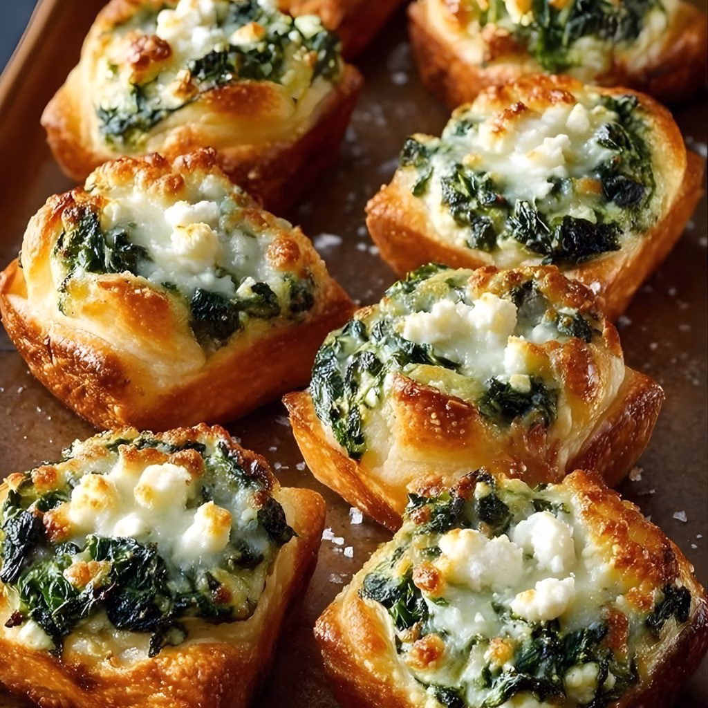 Cream Cheese Spinach Puffs Recipe