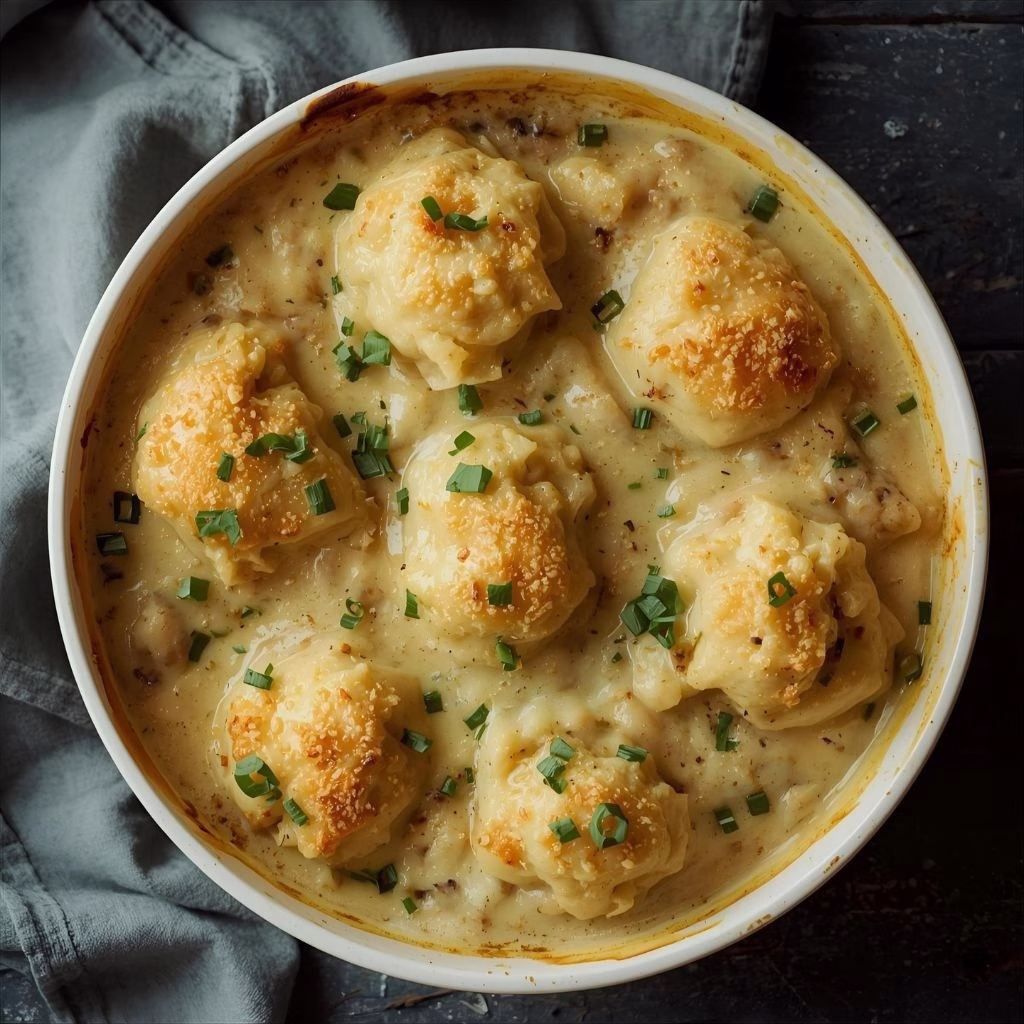 Chicken and Dumpling Casserole Recipe