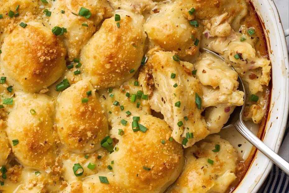 Chicken and Dumpling Casserole Recipe