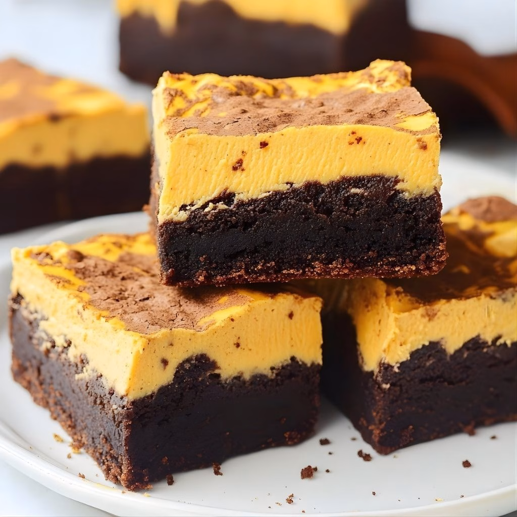 Easy Pumpkin Brownies Recipe