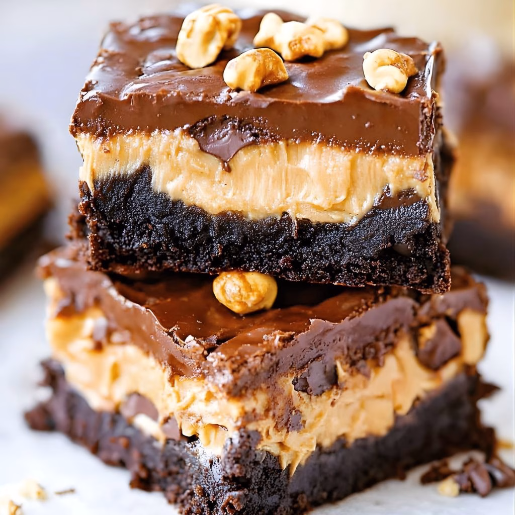 Outrageous Snickers Brownies Recipe