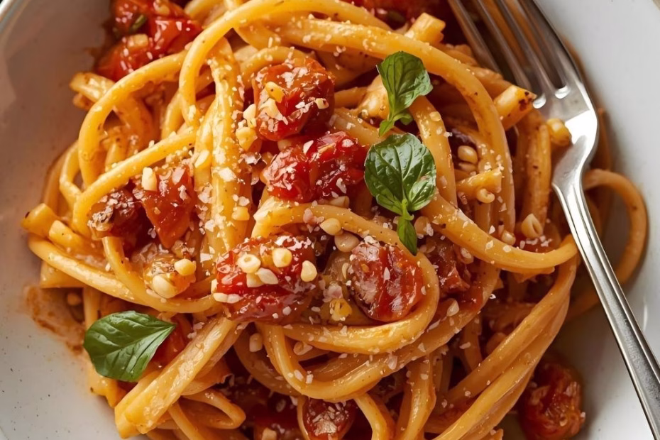 Creamy Sun Dried Tomato Pasta Recipe