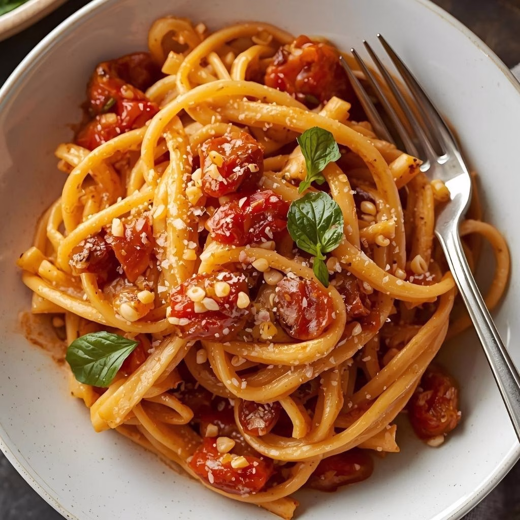 Creamy Sun Dried Tomato Pasta Recipe