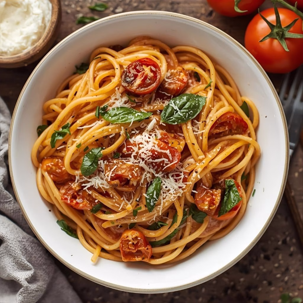 Creamy Sun Dried Tomato Pasta Recipe