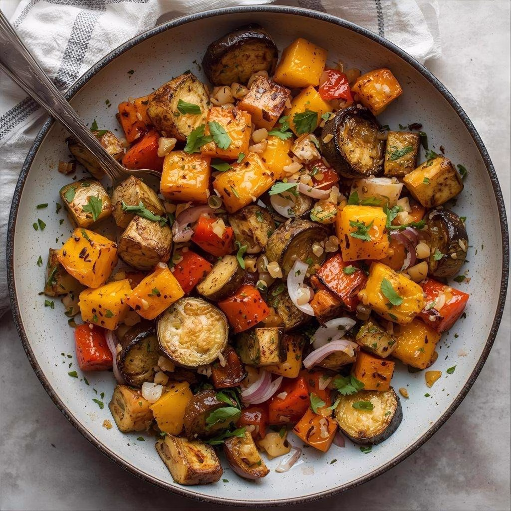 Mediterranean Roasted Vegetables Recipe