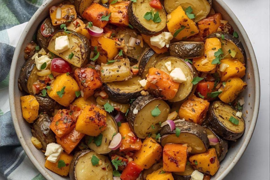 Mediterranean Roasted Vegetables Recipe