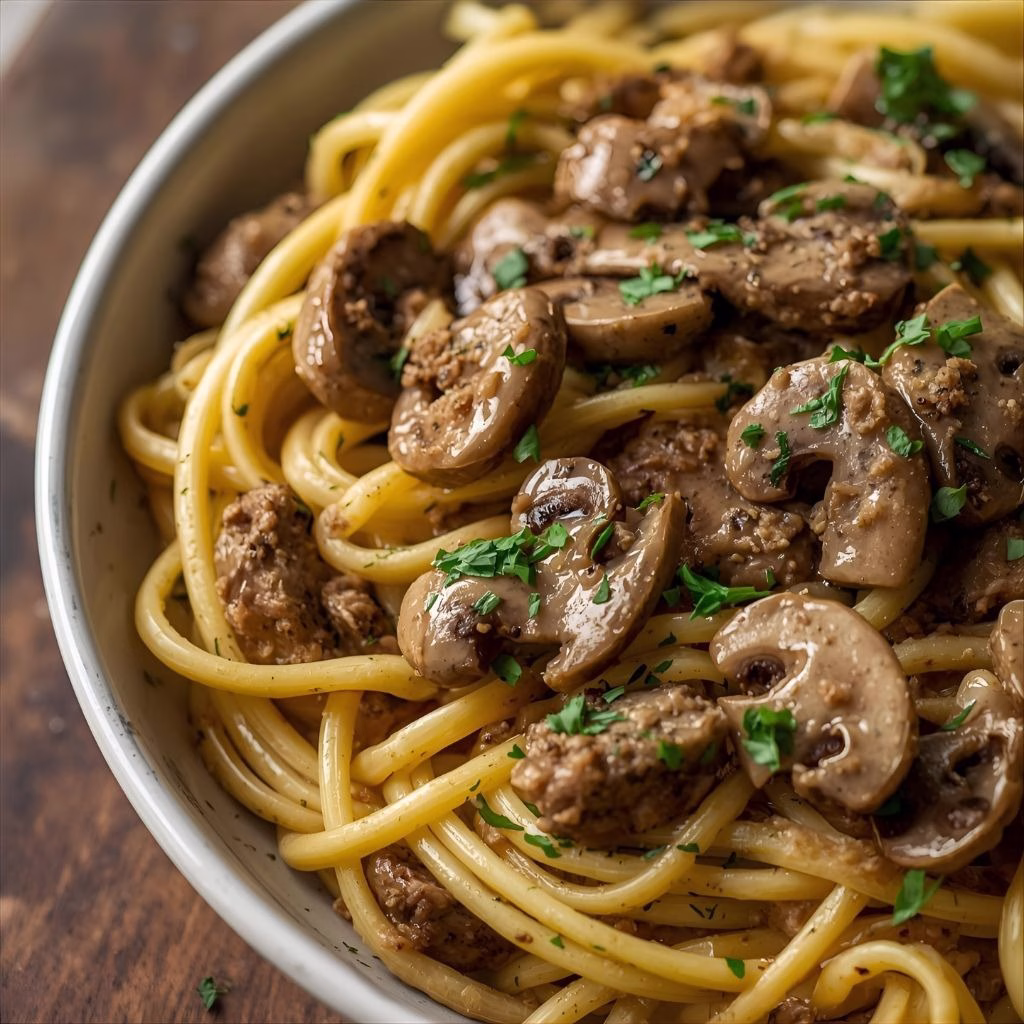 Sausage And Mushroom Pasta Recipe