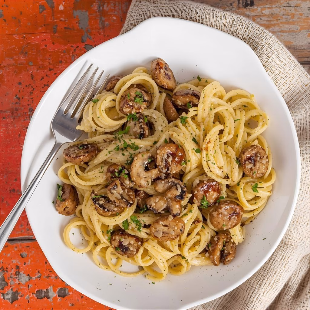 Sausage And Mushroom Pasta Recipe