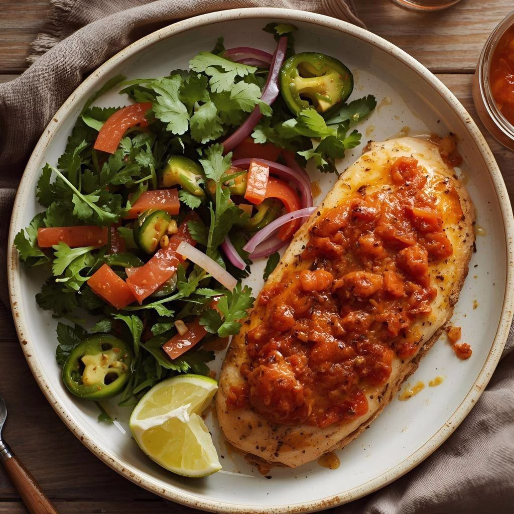 Fajita Stuffed Chicken Breast Recipe