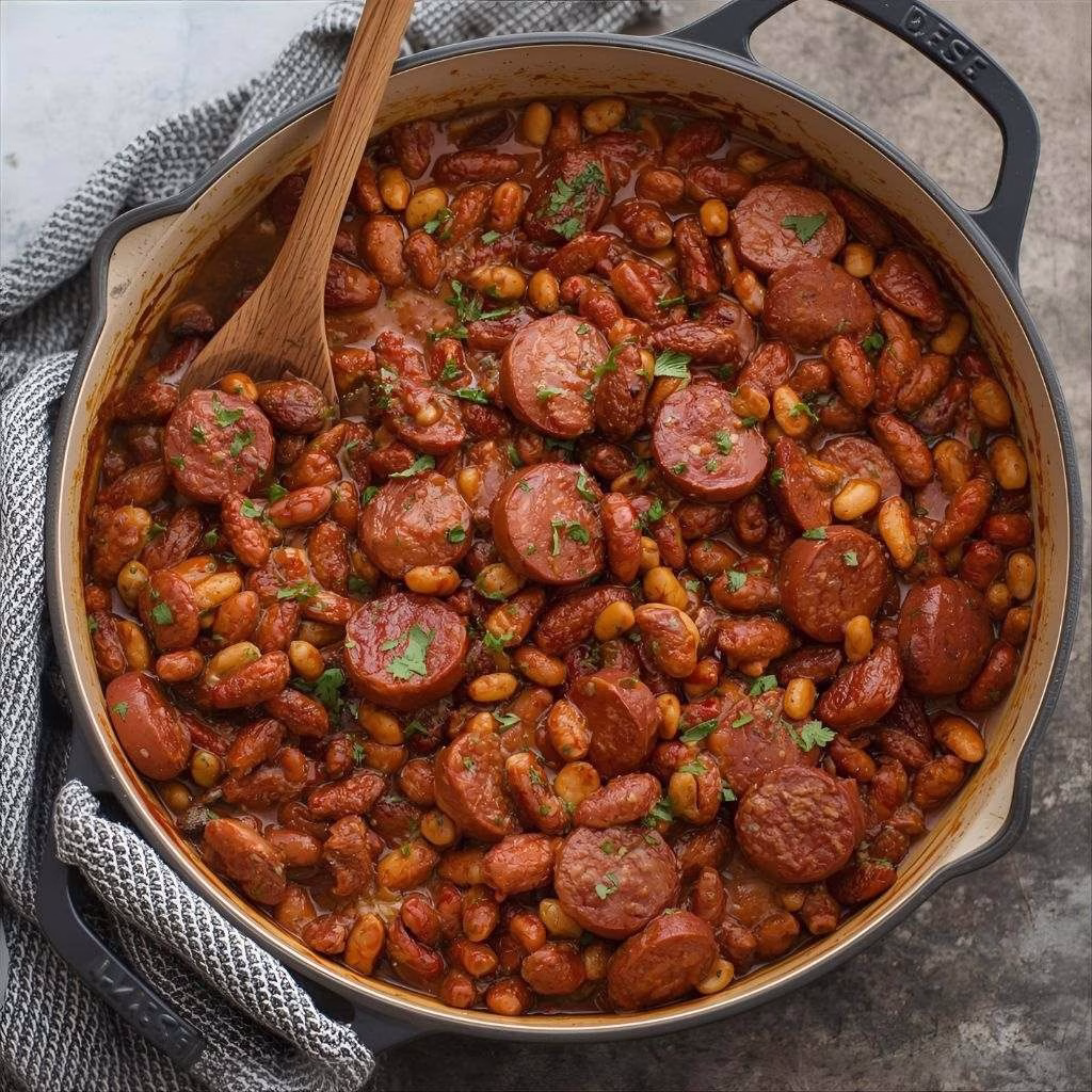 Farmhouse Beans and Sausage Recipe
