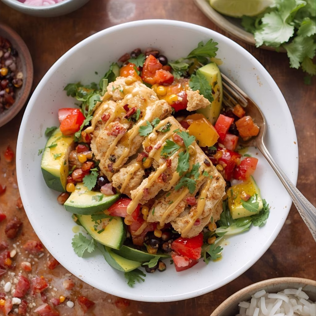 Quick Southwest Chicken Salad Recipe