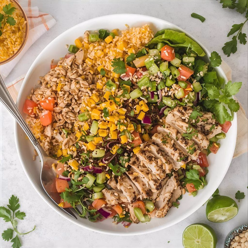 Quick Southwest Chicken Salad Recipe