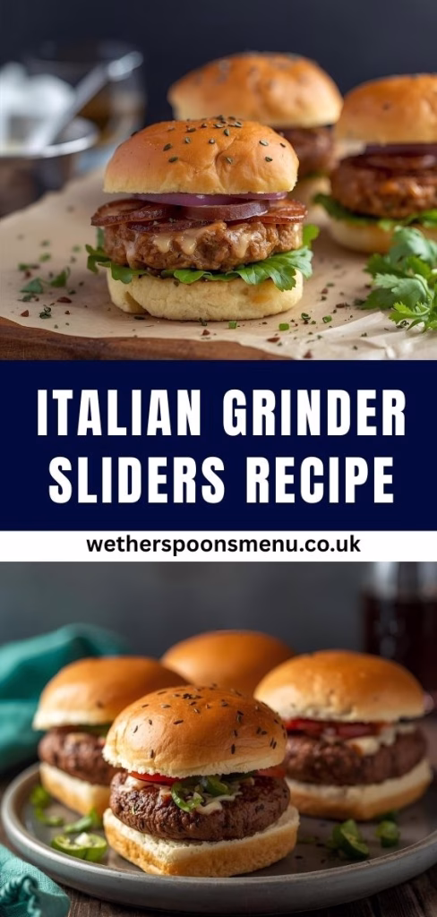 Italian Grinder Sliders Recipe
