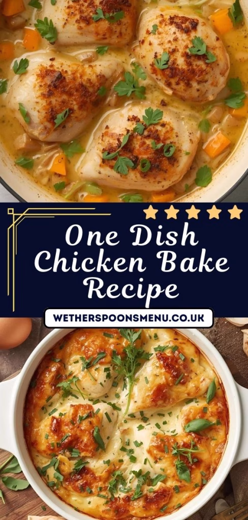 One Dish Chicken Bake Recipe