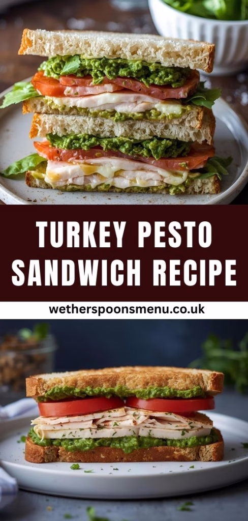 Turkey Pesto Sandwich Recipe