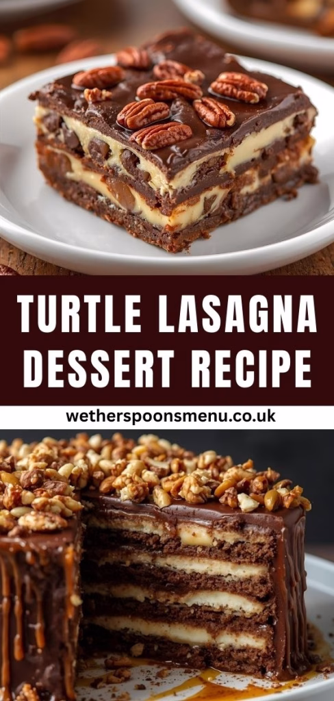 Turtle Lasagna Dessert Recipe