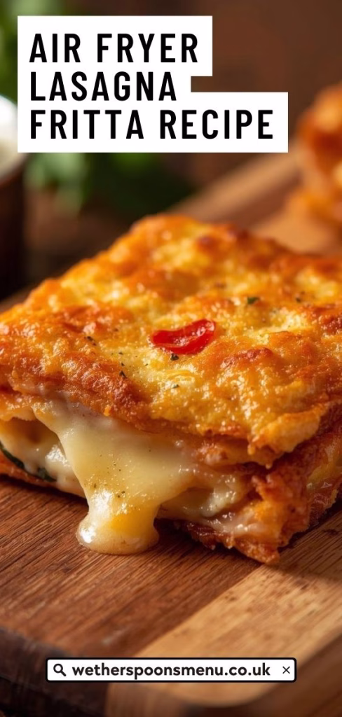 Air Fryer Lasagna Fritta Recipe