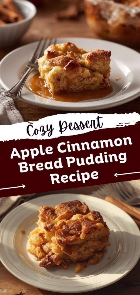 Apple Cinnamon Bread Pudding Recipe
