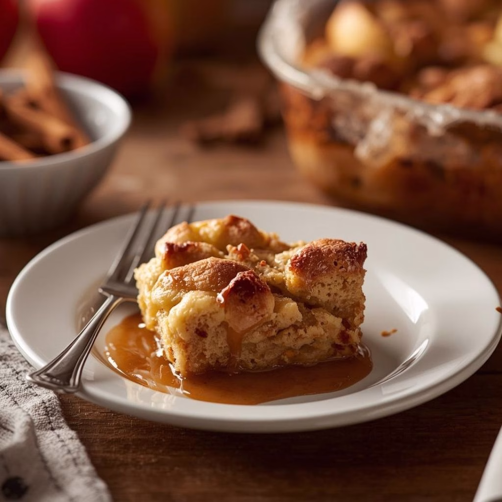 Apple Cinnamon Bread Pudding Recipe