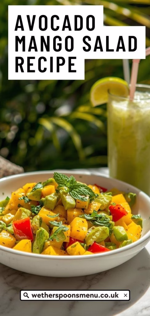Avocado Mango Salad Recipe