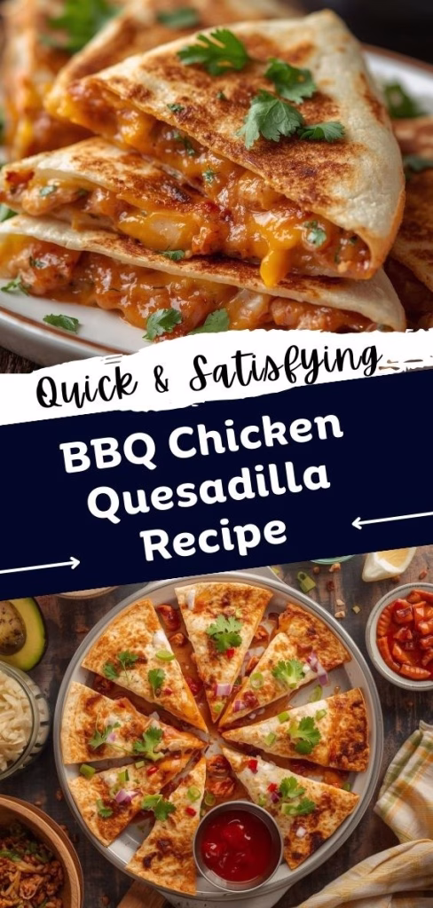 BBQ Chicken Quesadilla Recipe