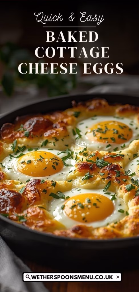 Baked Cottage Cheese Eggs Recipe