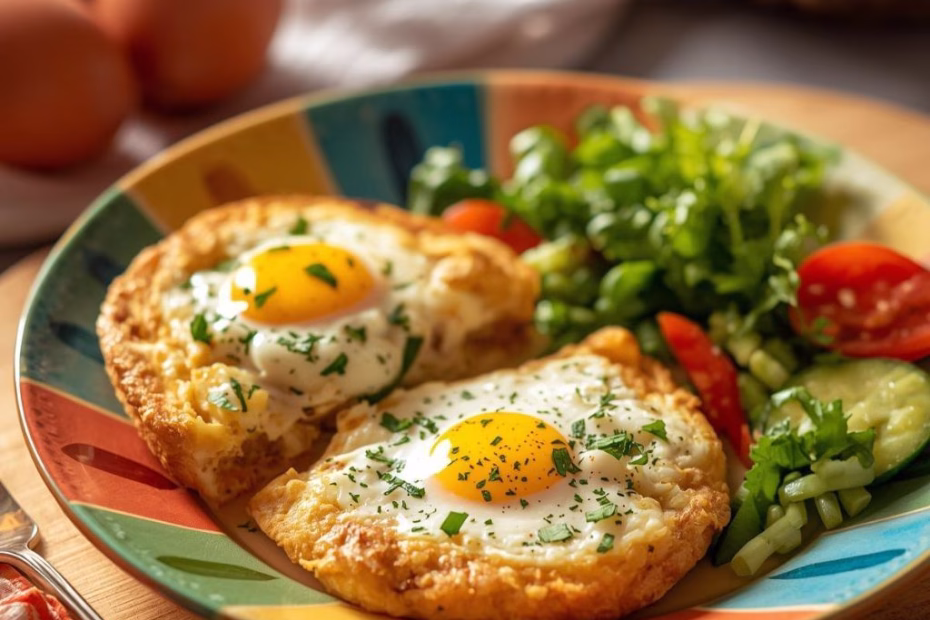 Baked Cottage Cheese Eggs Recipe