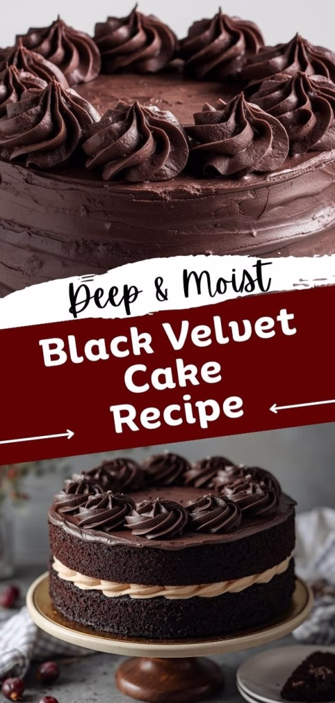Black Velvet Cake Recipe